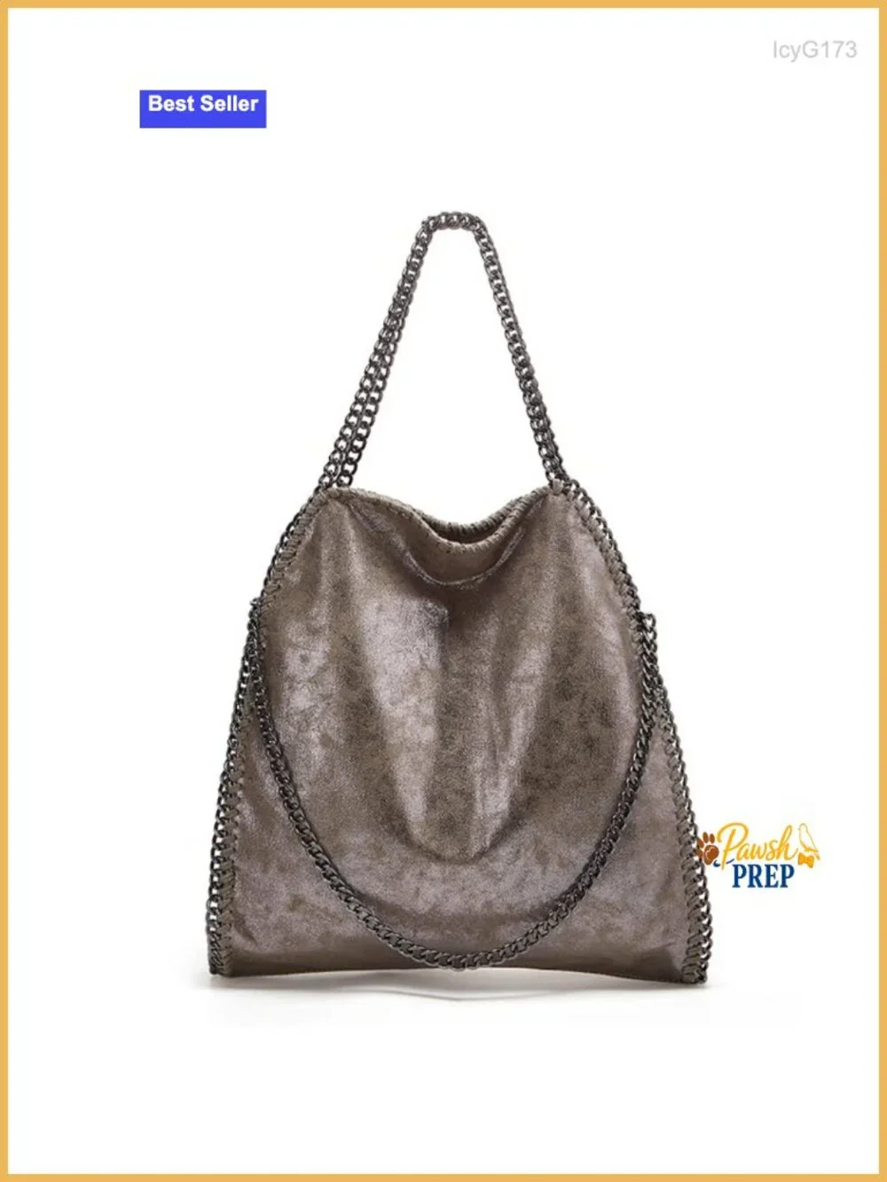 Women Faux Leather Crossbody Shoulder Bag Hobo Chain Strap Large Handbag